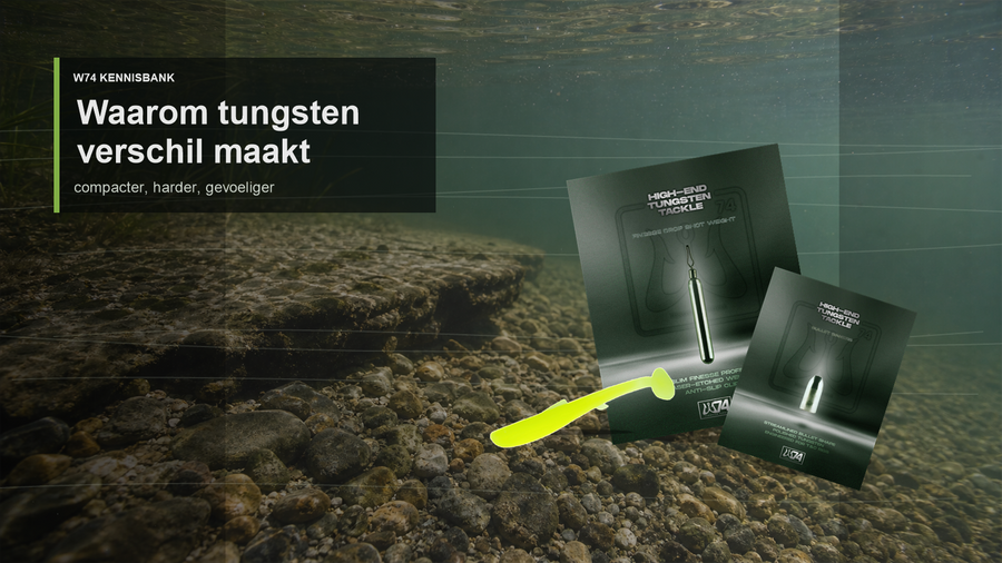 Waarom tungsten verschil maakt bij finesse roofvissen met W74 producten