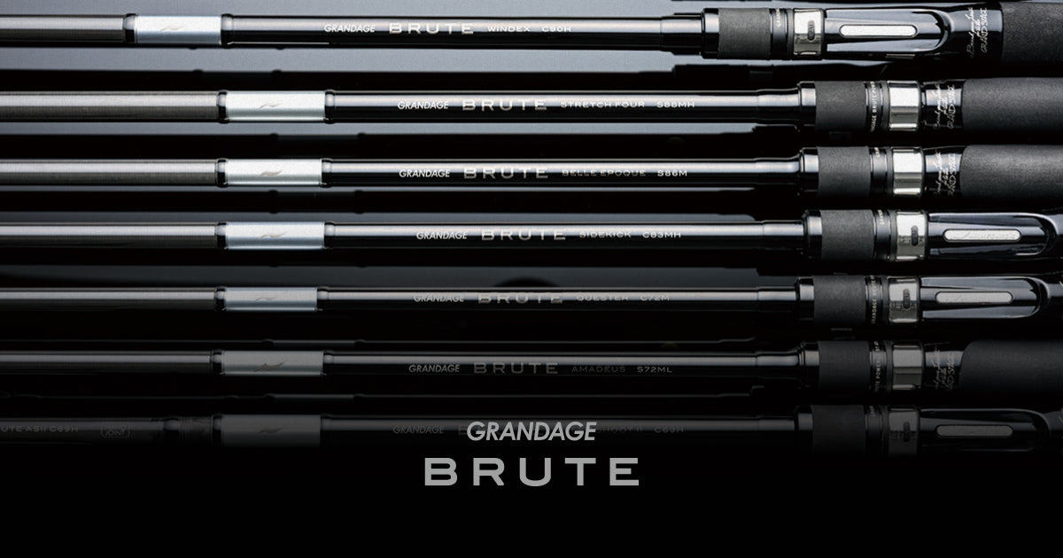 ロッド GRANDAGE BRUTE THE UNEXPLORER S911MH APIA GRANDAGE BRUTE THE UNEXPLORER S911MH – W74 Tungsten Tackle