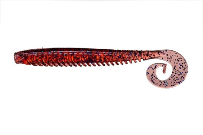 Bite On Rib Worm #12 Grape 100 mm / 4inch / 5 g