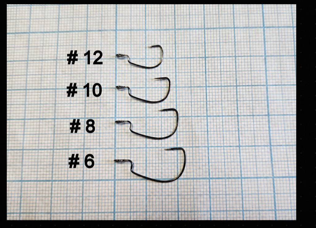 JigHead Offset Micro Game AT-24 maten #12, #10, #8 en #6