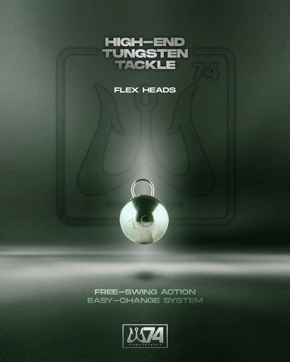 W74 Tungsten Flex Head (2pcs)